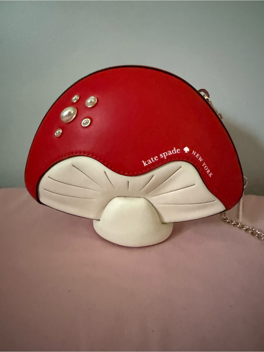 Kate Spade Take A Hike 3D Mushroom Crossbody